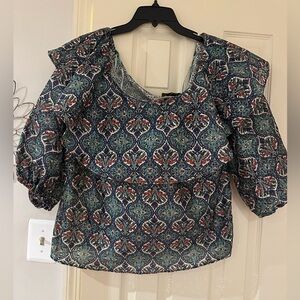 Anthropologie New Sachin+Babi  Lace Top, size XL